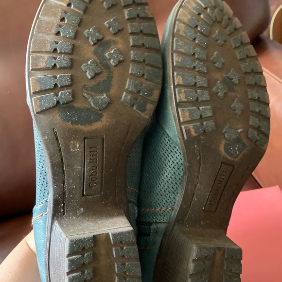 Cobb Hill teal boots - Picture 8 of 13